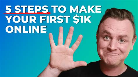 The Easy 3 Step Process to Make Your First $5,000 Online.